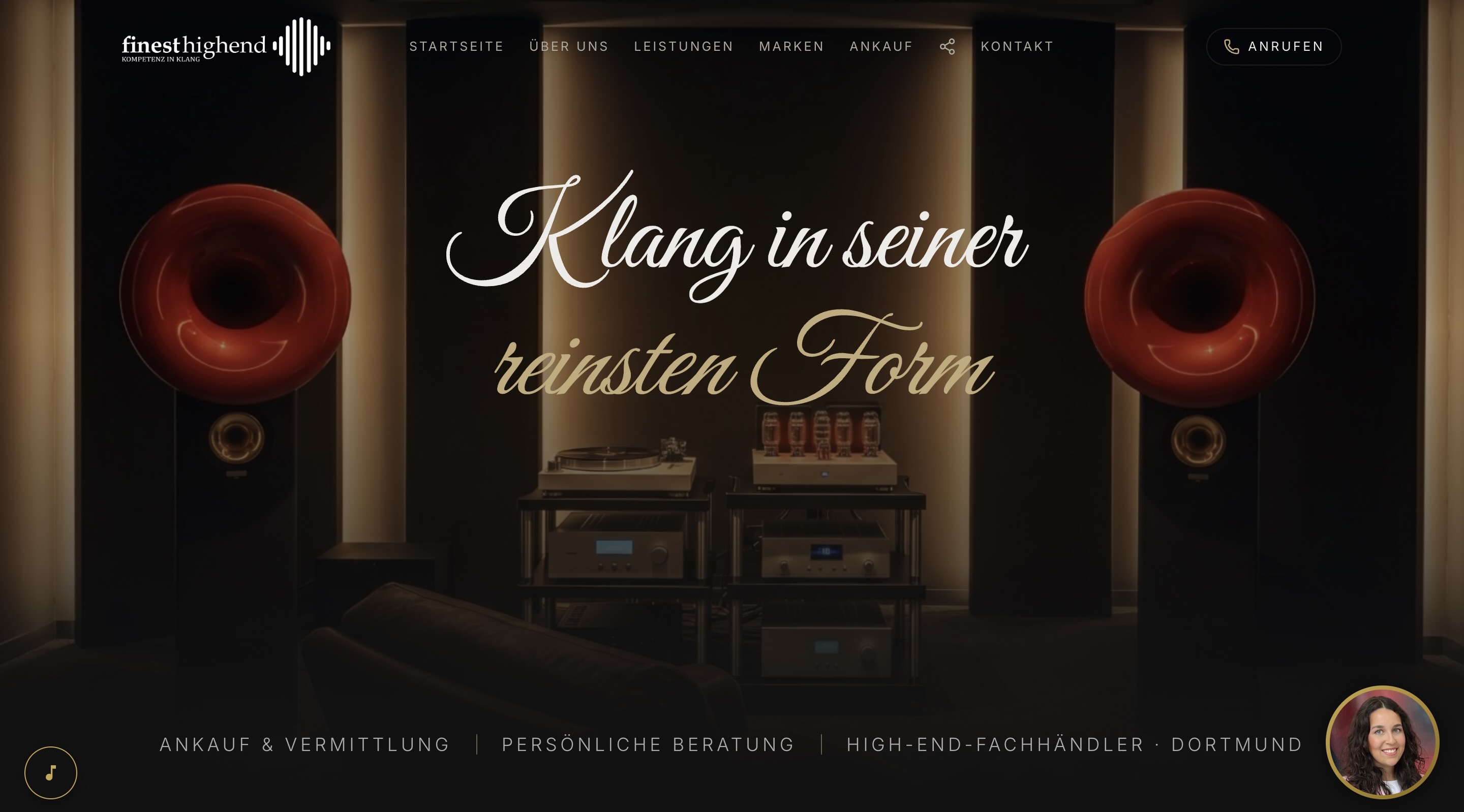 finesthighend – Premium High-End Audio Website